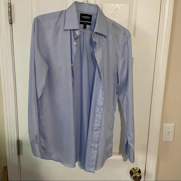 Men’s L new Bonobos shirt blue - Picture 2 of 7